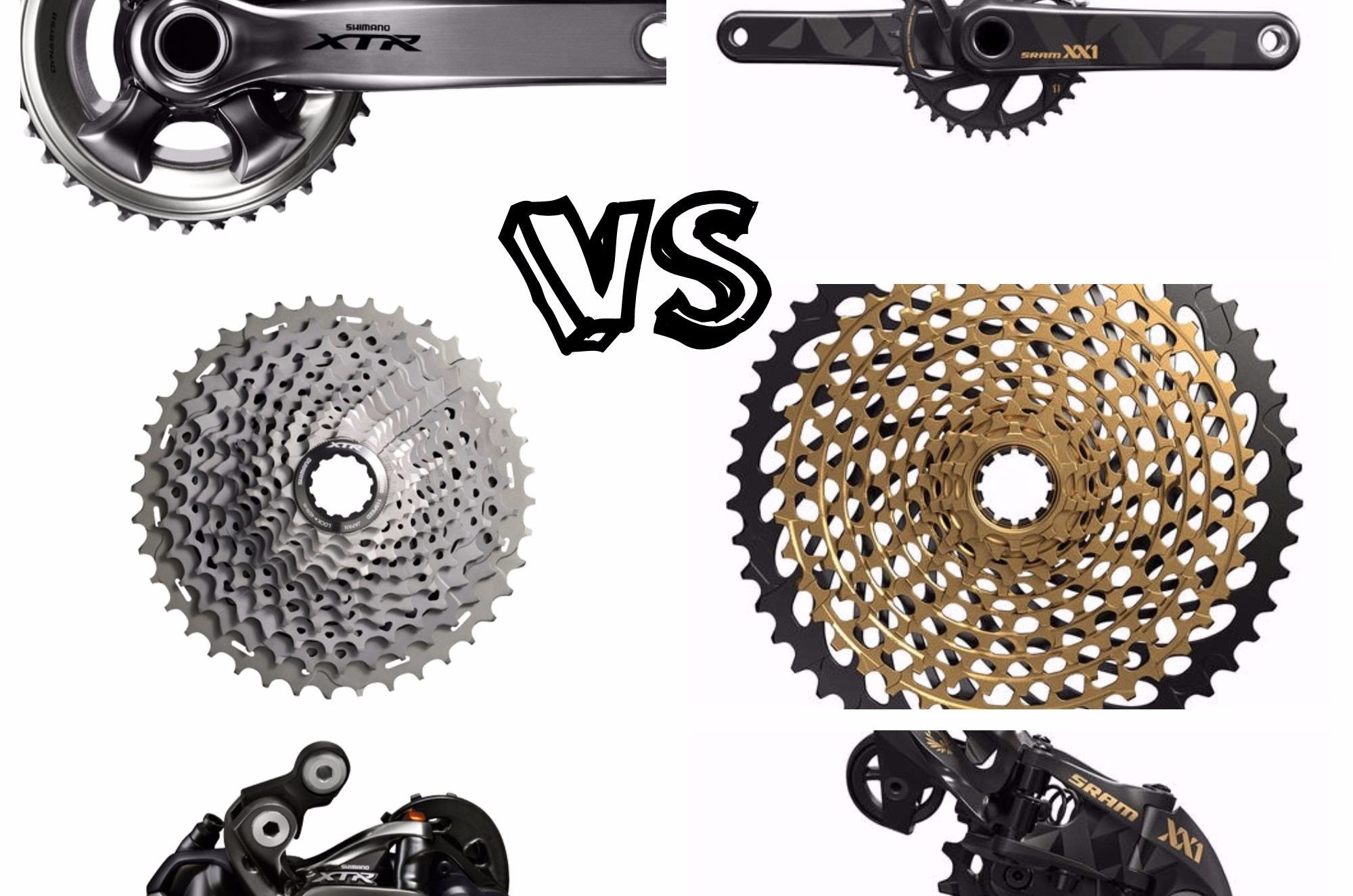 Split Wiskundig Geweldig Tech Wars: Shimano XTR Di2 vs SRAM XX1 Eagle | Spark Bike